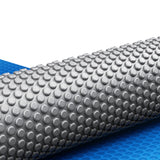 Aqua Buddy Pool Cover 600 Micron 11x6.2m Swimming Pool Solar Blanket Blue Silver - Front View
