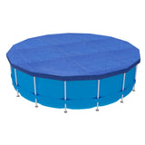 Aqua Buddy Pool Cover Fit 3.66m Round Above-ground Swimming Pool Blanket Blue - Close-Up Angle