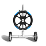 Aquabuddy Pool Cover Roller 5.5m Adjustable Swimming Pool Solar Blanket Reel Blue - Side View