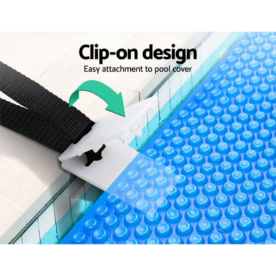 Aquabuddy Pool Cover Roller Attachment Swimming Pool Reel Straps Kit 8PCS, image 4