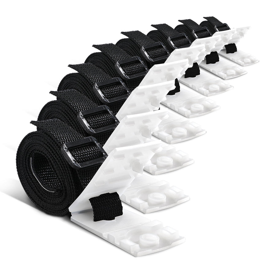 Aquabuddy Pool Cover Roller Attachment Swimming Pool Reel Straps Kit 8PCS, image 7