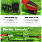 Giantz Chainsaw Cordless Pole Chain Saw 20V 8inch Pruner Battery 2.7m Long Reach - 45-Degree Angle