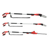Giantz Chainsaw Trimmer Cordless Pole Chain Saw 20V 8inch Battery 2.7m Reach - Top-Down View