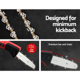 Giantz Chainsaw Trimmer Cordless Pole Chain Saw 20V 8inch Battery 2.7m Reach - Rear View