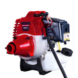 Giantz Pole Chainsaw Petrol Hedge Trimmer Tree Pruner 5 In 1 - Side View