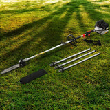 Giantz 65CC Pole Chainsaw Petrol Saw Chain Tree Pruner Extended Spark Plug - Close-Up Angle