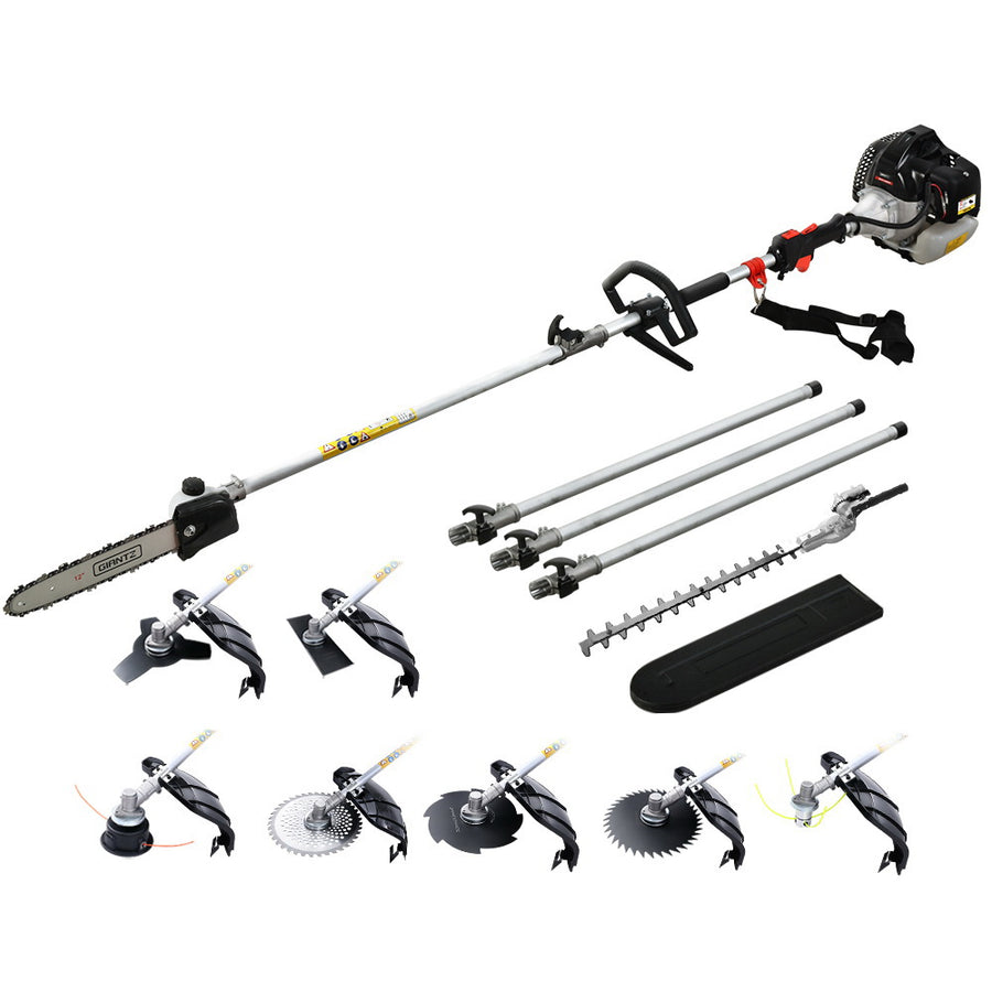 Giantz Pole Chainsaw Hedge Trimmer Brush Cutter Whipper Snipper 9 IN 1 MultiTool, image 7