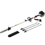 Giantz 63CC Pole Chainsaw 12in Chain Saw Petrol 5.6m Long Reach Black