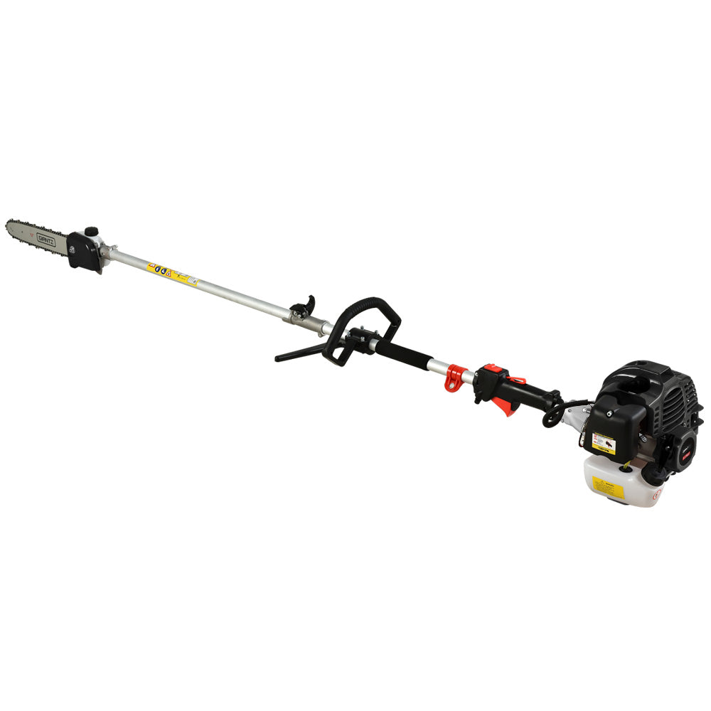 Giantz 63CC Pole Chainsaw 12in Chain Saw Petrol 5.6m Long Reach Black