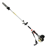 Giantz 63CC Pole Chainsaw 12in Chain Saw Petrol 5.6m Long Reach Black - Side View