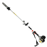 Giantz 62CC Pole Chainsaw Hedge Trimmer Brush Cutter Whipper Snipper Saw 9-in-1 5.6m - Top-Down View