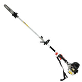 Giantz 62CC Pole Chainsaw Hedge Trimmer 12in Chain Saw 5.6m Long Reach - Side View