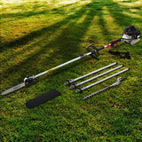 Giantz 62CC Pole Chainsaw Hedge Trimmer 12in Chain Saw 5.6m Long Reach - Low Angle