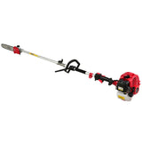 Giantz 62CC Pole Chainsaw Hedge Trimmer Brush Cutter Whipper 9-in-1 5.6m Red - Side View
