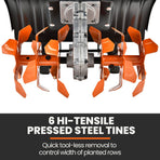 PLANTCRAFT Titan 9 15' 4-Stroke Petrol Handheld Cultivator Tiller