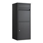 Gardeon Parcel Letterbox Drop Box Package Mailbox Black, image 3