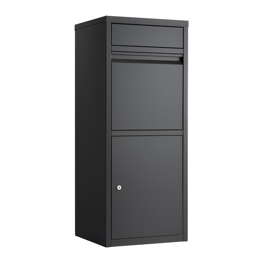 Gardeon Parcel Letterbox Drop Box Package Mailbox Black, image 3