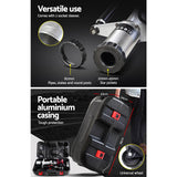 Giantz Petrol Post Driver 2-Stroke 32.7CC Rammer Pile Star Picket Fence Hole Red - Rear View