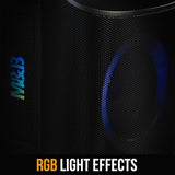 M&B Portable Splash Proof 80W Bluetooth Party Speaker, IPX4, TWS Pairing, Multi-Input, Lithium Battery, RGB, USB Charging - Extra Image