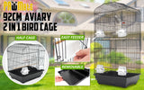 92cm Bird Cage Parrot Aviary VEER - Front View