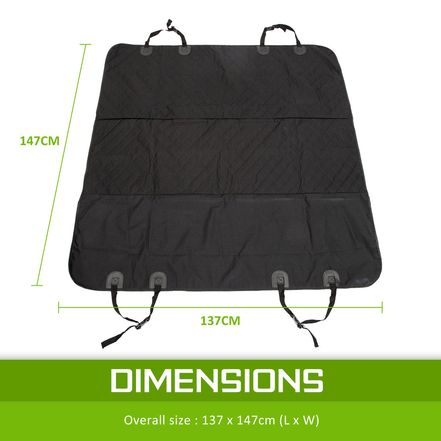 XXL Pet Car Seat Cover - BLACK