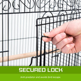 164cm Bird Cage Parrot Aviary SOPRANO - Top-Down View