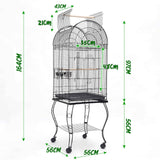 164cm Bird Cage Parrot Aviary SOPRANO - Extra Image
