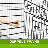 164cm Bird Cage Parrot Aviary SOPRANO - 45-Degree Angle