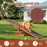 i.Pet Dog Agility Equipment Pet Seesaw Obedience Training Puppy Obstacle Outdoor Play 180cm - 45-Degree Angle