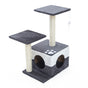 69cm Cat Tree Scratcher MONO - GREY
