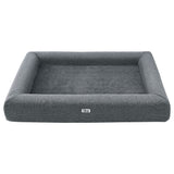 i.Pet Pet Bed Dog Cat Large Calming Soft Sofa Cushion Egg Crate Washable Grey - Side View