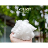 i.Pet Pet Bed Dog Cat 90cm Large Calming Soft Plush Light Charcoal - 45-Degree Angle