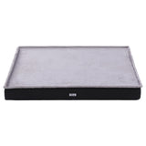 i.Pet Pet Bed Dog Cat Large Calming Soft Sofa Foam Cushion Washable Cover Grey - Side View