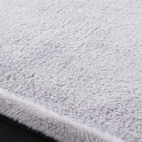 i.Pet Pet Bed Dog Cat Large Calming Soft Sofa Foam Cushion Washable Cover Grey - Top-Down View