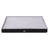 i.Pet Pet Bed Dog Cat Extra Large Calming Soft Sofa Foam Cushion Washable Cover Grey - Side View