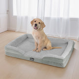 i.Pet Pet Bed Dog Calming Soft Cushion Egg Crate Large Sofa Removable Washable - Close-Up Angle
