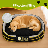 i.Pet Dog Bed XXL Large Jumbo Pet Calming Soft Sofa Cushion Mat Washable 130x90x26cm - Top-Down View
