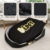 i.Pet Dog Bed XXL Large Jumbo Pet Calming Soft Sofa Cushion Mat Washable 130x90x26cm - 45-Degree Angle