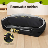 i.Pet Dog Bed XXL Large Jumbo Pet Calming Soft Sofa Cushion Mat Washable 130x90x26cm - Rear View