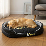i.Pet Dog Bed XXL Large Jumbo Pet Calming Soft Sofa Cushion Mat Washable 130x90x26cm - Close-Up Angle