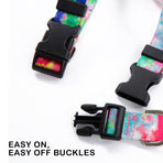 Double-Lined Straps Harness M - SWEET GREEN