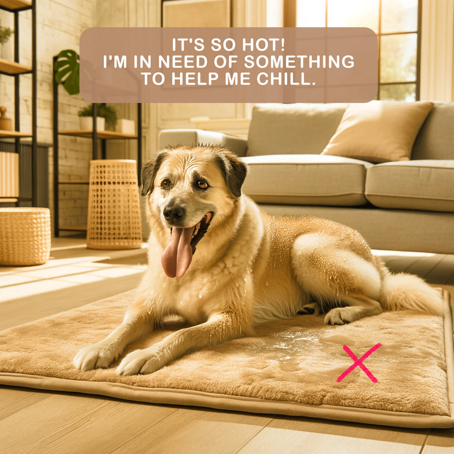 Pet Cool Mat Cooling Pad L - BLUE