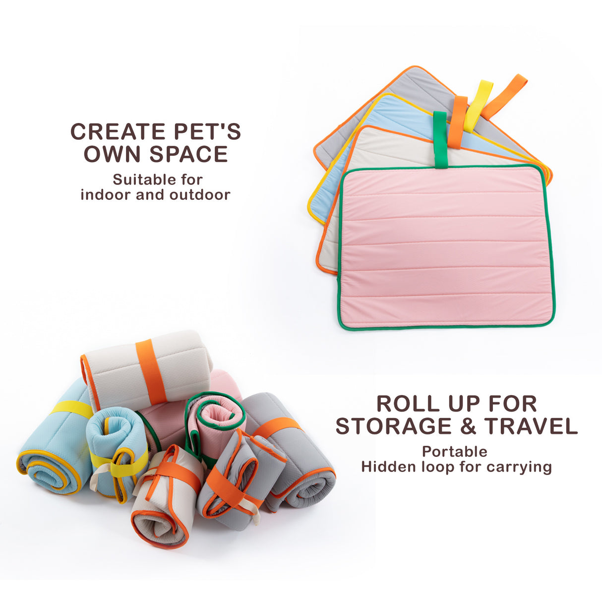 Pet Cool Mat Cooling Pad M - BEIGE