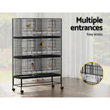 i.Pet Bird Cage 175cm Large Aviary - Top-Down View