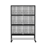 i.Pet Bird Cage 175cm Large Aviary - Side View