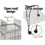 i.Pet Bird Cage 145cm Large Aviary - Top-Down View