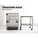 i.Pet Bird Cage 145cm Large Aviary - Rear View