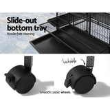 i.Pet Bird Cage 168cm Large Aviary - Rear View