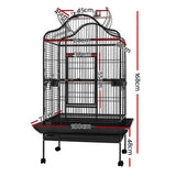 i.Pet Bird Cage 168cm Large Aviary - Front View