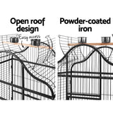 i.Pet Bird Cage 168cm Large Aviary - 45-Degree Angle